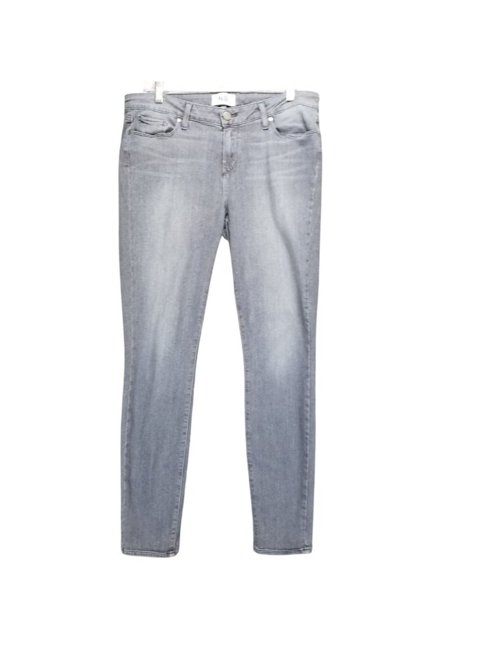 Paige Jeans Womens 32 Verdugo Gray Stretch Mid Rise Ultra Skinny *Read*